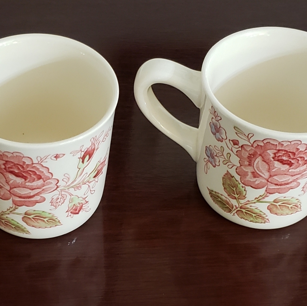 Johnson Brothers Rose Chintz Coffee Mug set of 4